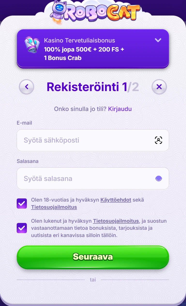 rekisteröidyt 